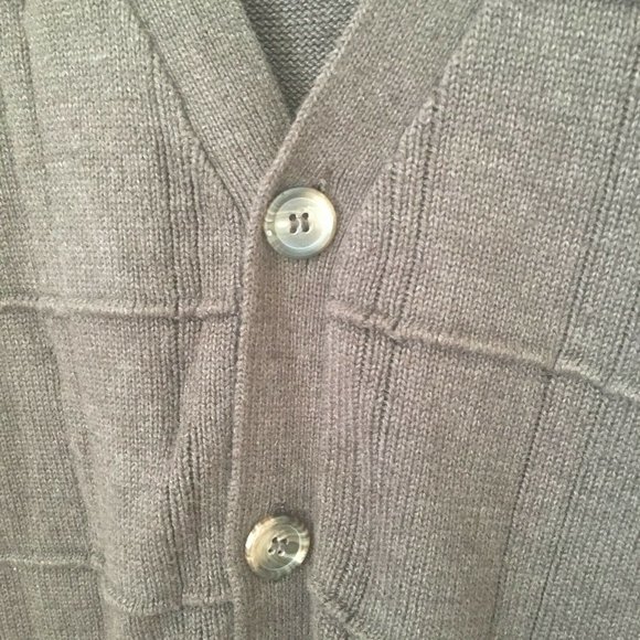 VTG Oscar de la Renta Unisex cardigan sweater - Picture 3 of 8